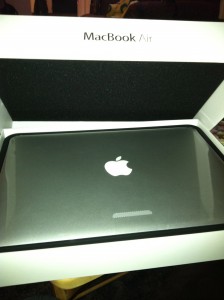 MacBook Air -- Picture by K. L. Zolnoski