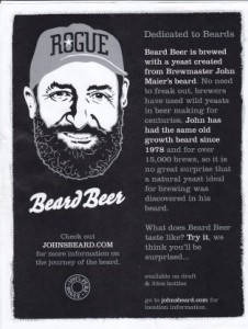 Rogue Brewing's Beard Beer