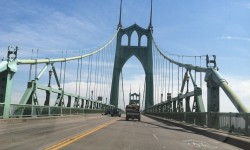 The St. John's Bridge.  Photo by K. L. Zolnoski