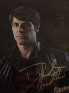 Gavid Giuntoli signed photo