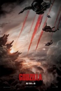 Promotional poster for Godzilla